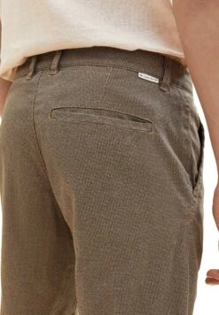 Tom Tailor Bermuda - Shorts - Navy Beige Minimal -Tom Tailor 5f281f3c08c047ed982128dd03ff0370