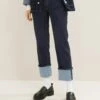Tom Tailor Alexa- Straight Leg Jeans - Clean Rinsed Blue Denim