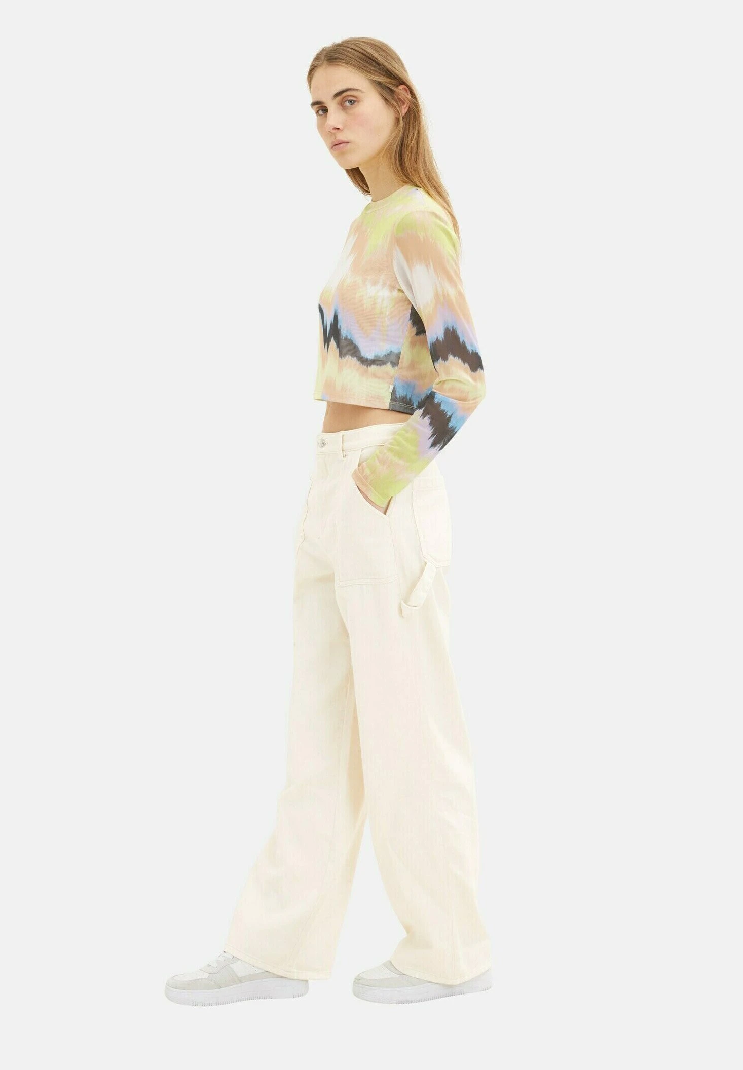 TOM TAILOR Denim Straight Fit - Straight Leg Jeans - Creme 9 TOM TAILOR Denim Straight Fit - Straight Leg Jeans - Creme - Afbeelding 9