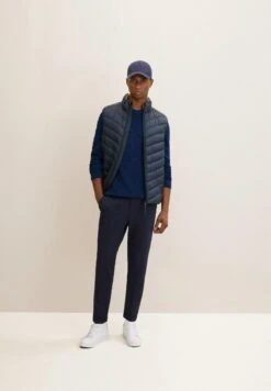 Tom Tailor Trui - Dark Blue Shades Structure 7 Tom Tailor Trui - Dark Blue Shades Structure -Tom Tailor 61260b18455248d6ad3b567513256c05