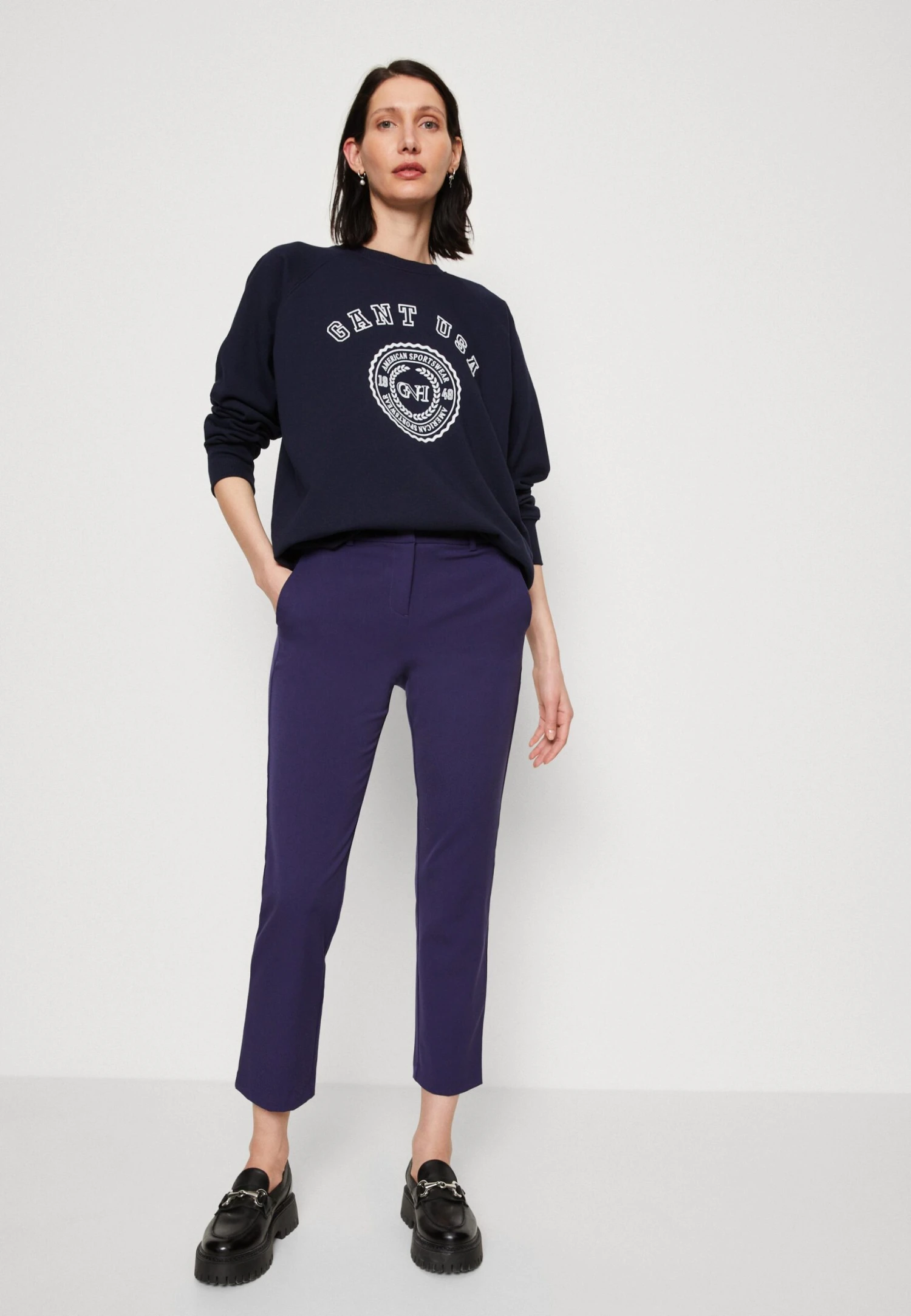 Tom Tailor Mia- Chino - Atlantic Ocean Blue 4 Tom Tailor Mia- Chino - Atlantic Ocean Blue - Afbeelding 4