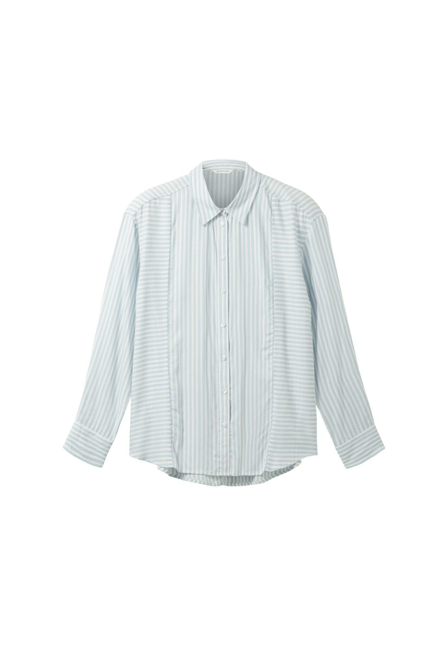 Tom Tailor Overhemdblouse - Blue Offwhite Stripe 5 Tom Tailor Overhemdblouse - Blue Offwhite Stripe - Afbeelding 5