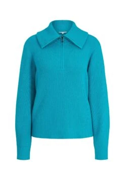 Tom Tailor Mit Troyer Kragen - Trui - Teal Blue Melange 13 Tom Tailor Mit Troyer Kragen - Trui - Teal Blue Melange -Tom Tailor 62ac542539ce4561919119445e7203ea