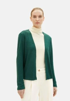 Tom Tailor Offener- Vest - Pineneedle Green