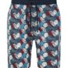 Tom Tailor Gemusterte Bermuda - Boxershort - Blue Dark Allover