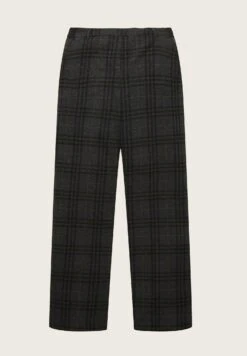 Tom Tailor Karomuster - Broek - Anthracite Small Ck Check -Tom Tailor 640b88244cb64bbe9fa71bc47e8974d1