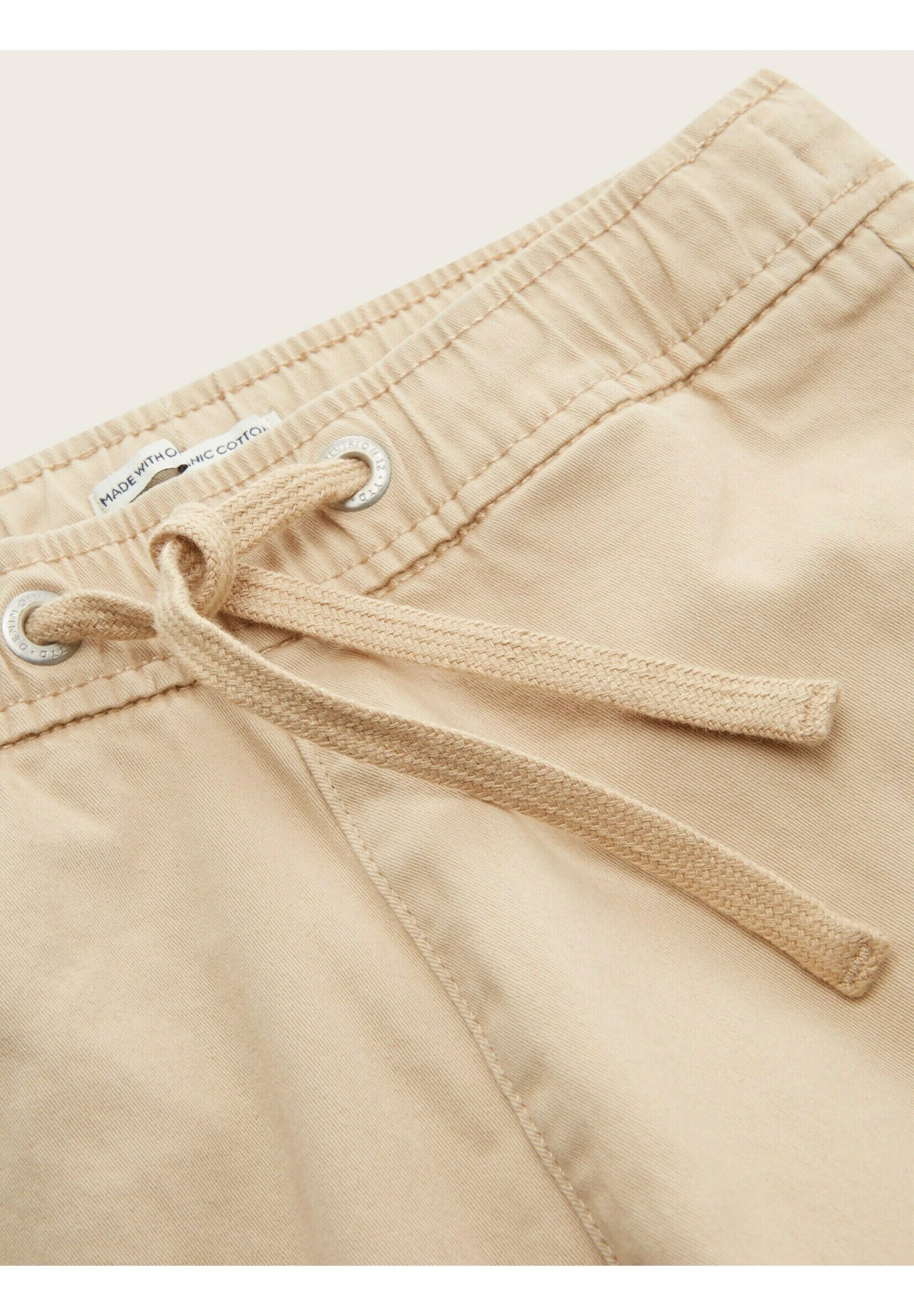 Tom Tailor Mit Elastischem Bund - Broek - Cream Toffee 3 Tom Tailor Mit Elastischem Bund - Broek - Cream Toffee - Afbeelding 3