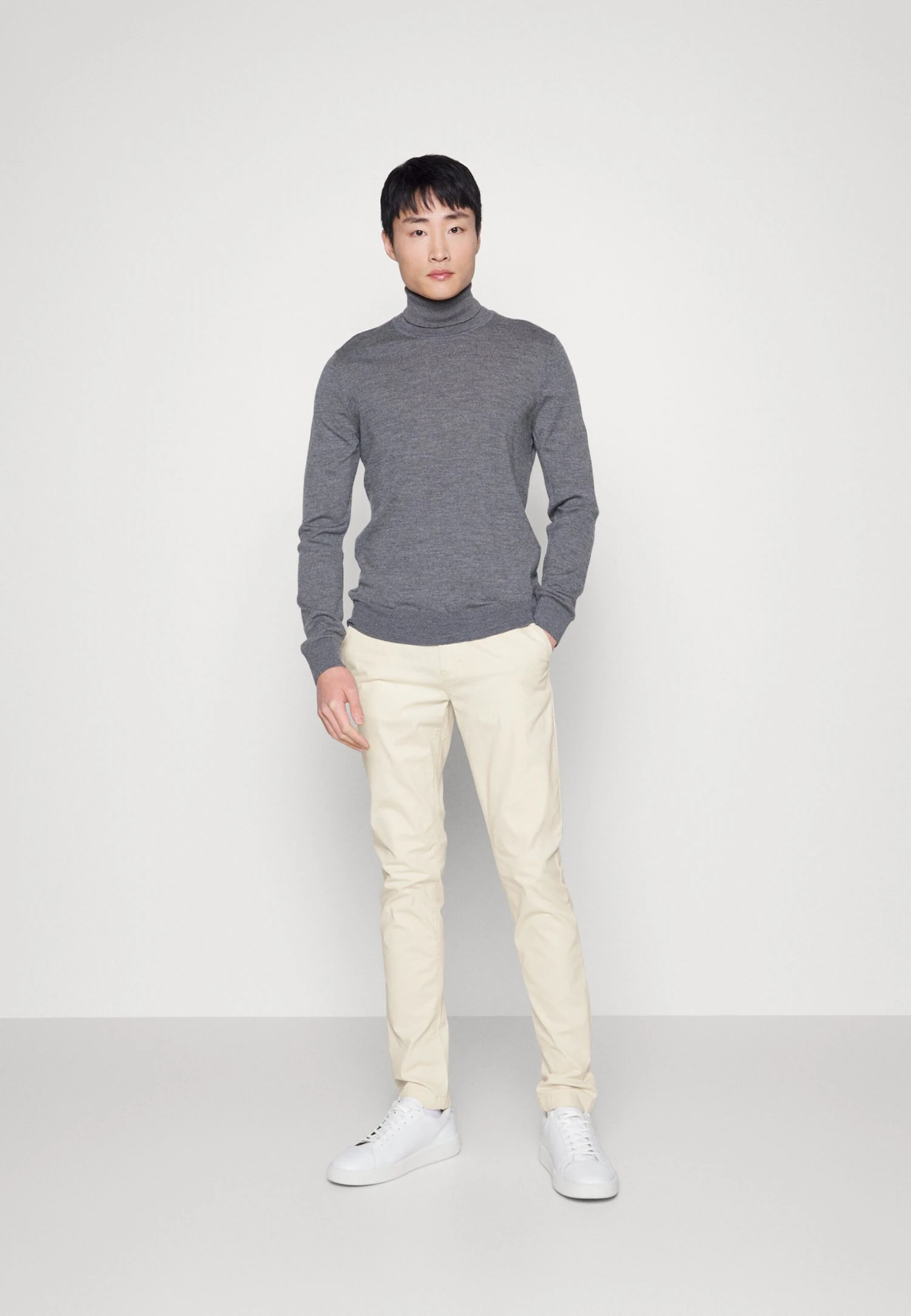 Tom Tailor Washed Slim - Chino - Creme 2 Tom Tailor Washed Slim - Chino - Creme - Afbeelding 2