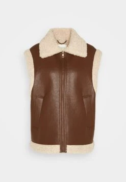 TOM TAILOR Denim Vest - Bodywarmer - Roasted Coffee Brown 10 TOM TAILOR Denim Vest - Bodywarmer - Roasted Coffee Brown -Tom Tailor 649da1ddbfa24fe7b7a1a8d3774cf768