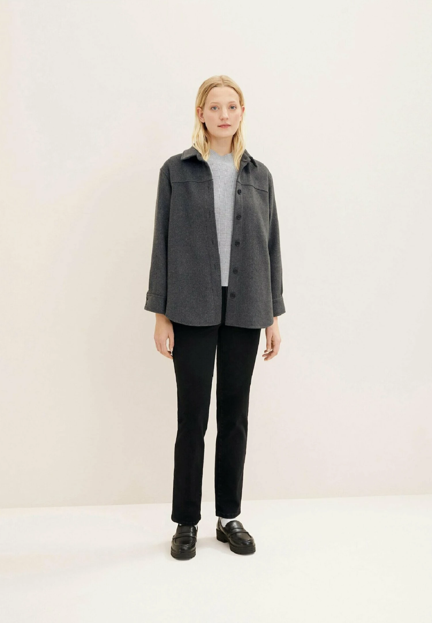 Tom Tailor Alexa- Straight Leg Jeans - Black Denim 2 Tom Tailor Alexa- Straight Leg Jeans - Black Denim - Afbeelding 2