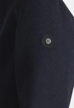 Tom Tailor 2 In 1 - Mantel - Navy Blue Structure -Tom Tailor 65cfc3b3e4e24d4eb12a51ca8c6f85aa
