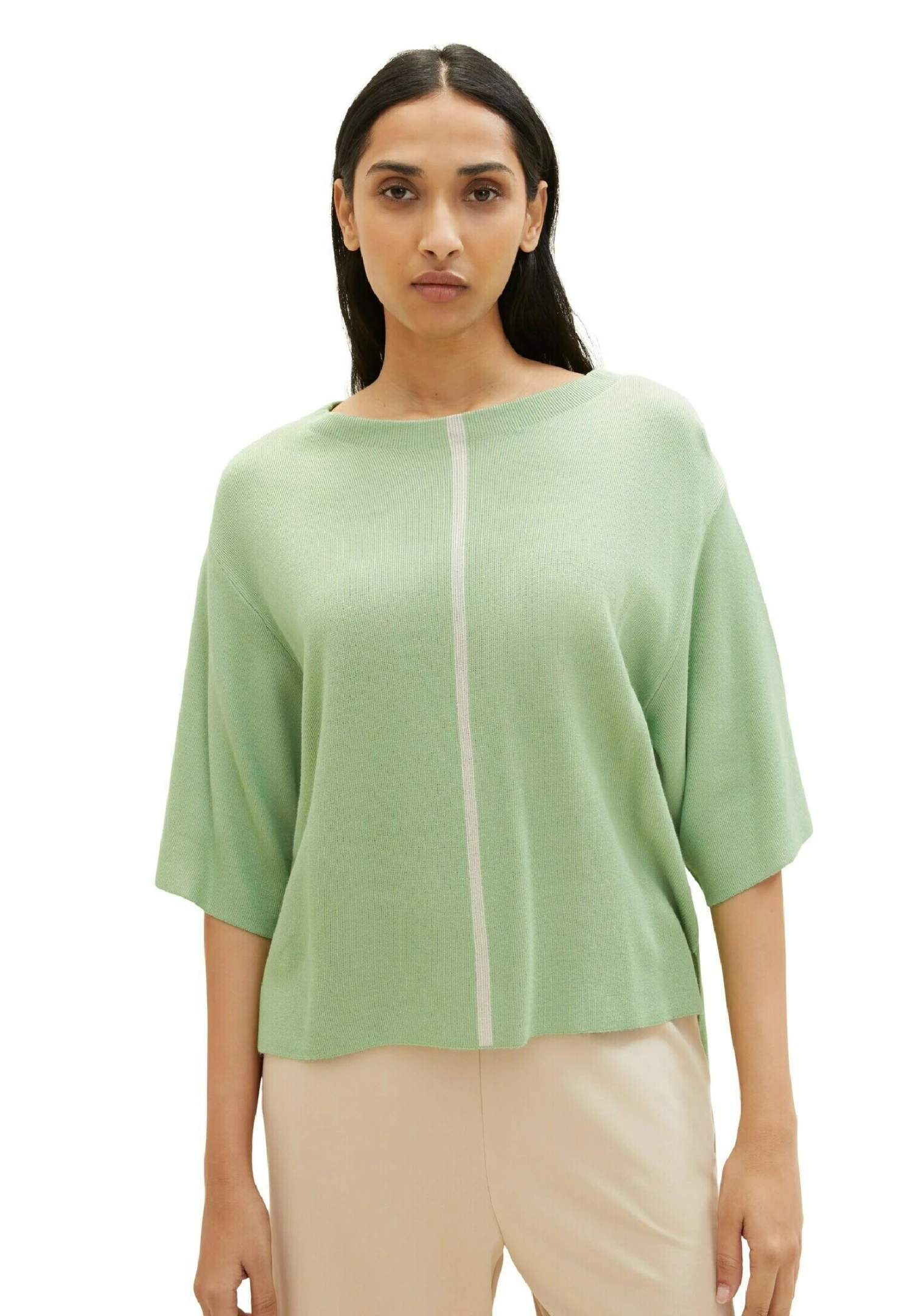 Tom Tailor Trui - Okra Green 7 Tom Tailor Trui - Okra Green - Afbeelding 7