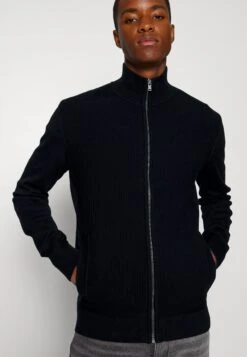 Tom Tailor Basic Structured - Vest - Black -Tom Tailor 662b1bc5940548e4bb781f7422544746