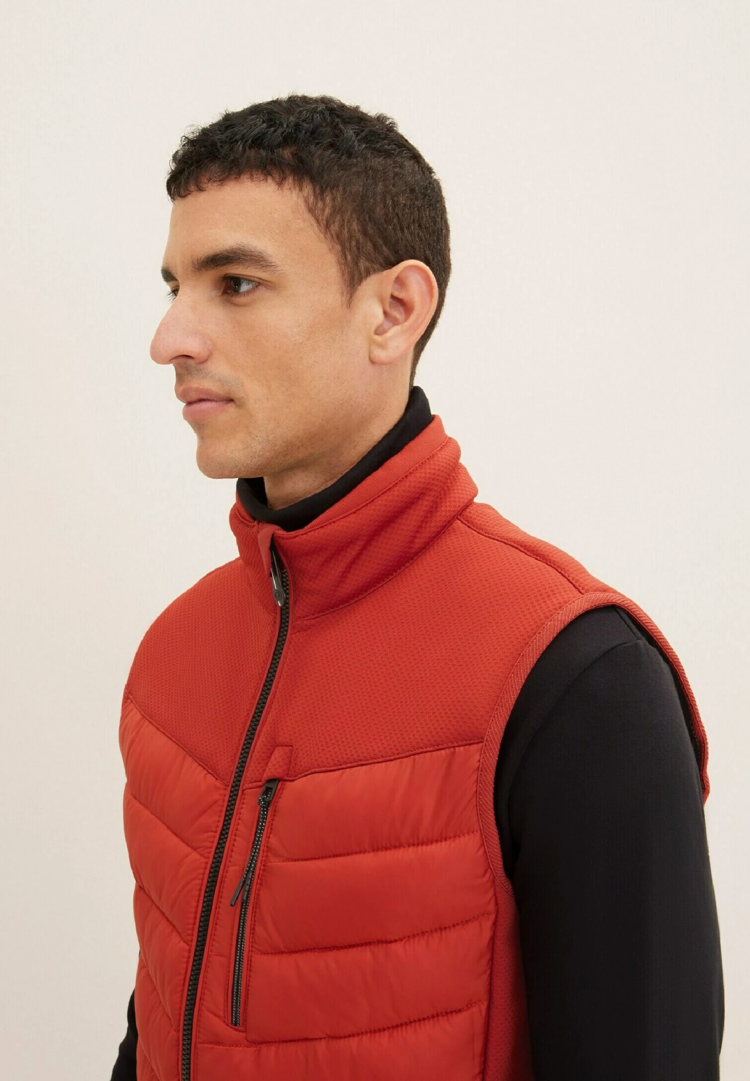 Tom Tailor Bodywarmer - Rooibos Orange 4 Tom Tailor Bodywarmer - Rooibos Orange - Afbeelding 4