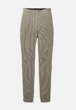 Tom Tailor Mit Teilungsnähten - Broek - Tarmac Beige Ck Check Design -Tom Tailor 6643271704a84d4cb7a7f9ec58d0e1a0