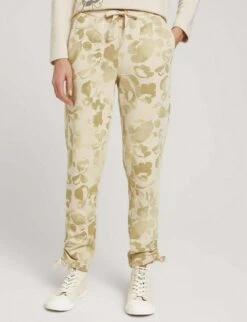 Tom Tailor Trainingsbroek - Green Floral Design