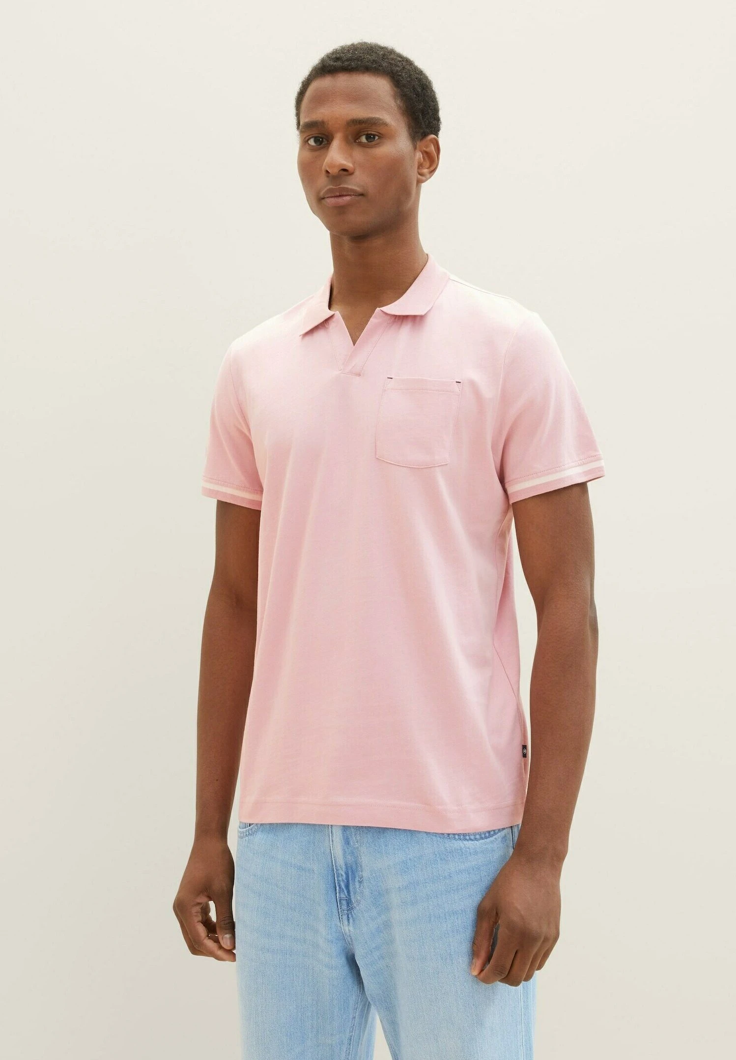 Tom Tailor Poloshirt - Morning Pink 1 Tom Tailor Poloshirt - Morning Pink