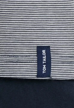 Tom Tailor Shorty V-Neck Set - Pyjama - Dark Blue -Tom Tailor 672f30adcb434418b3751663930d47d5