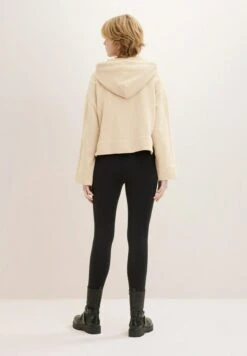 TOM TAILOR Denim Mit K - Sweater Met Rits - Light Sand Beige -Tom Tailor 677c2d9d35694b858afeca4bcd6cdad0