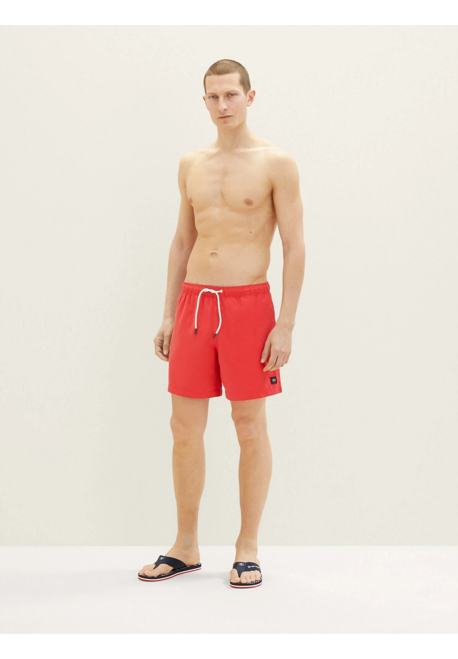 Tom Tailor Basic - Zwemshorts - Soft Berry Red 2 Tom Tailor Basic - Zwemshorts - Soft Berry Red - Afbeelding 2