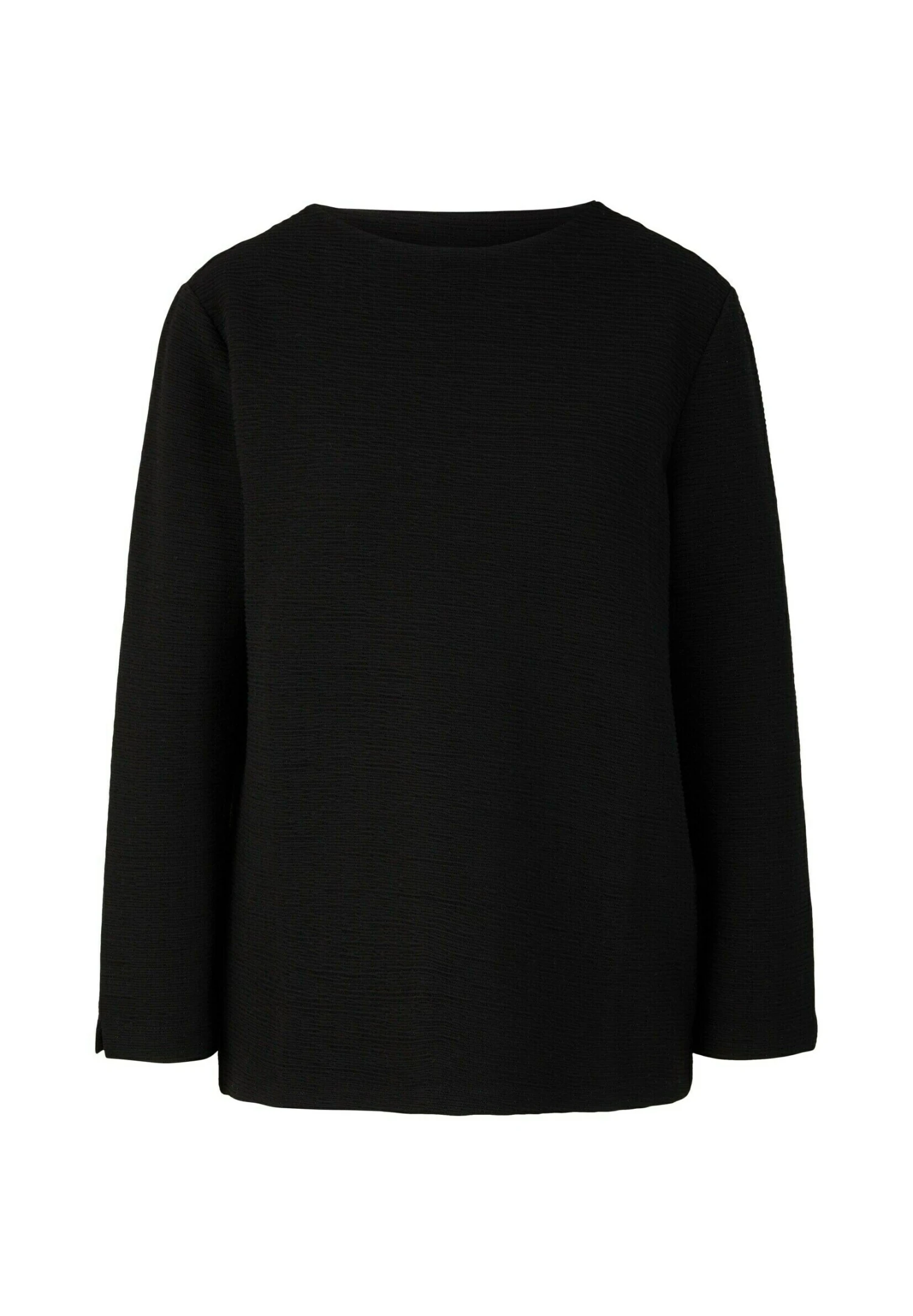 Tom Tailor Mit Ottoman Struktur - Longsleeve - Deep Black 7 Tom Tailor Mit Ottoman Struktur - Longsleeve - Deep Black - Afbeelding 7