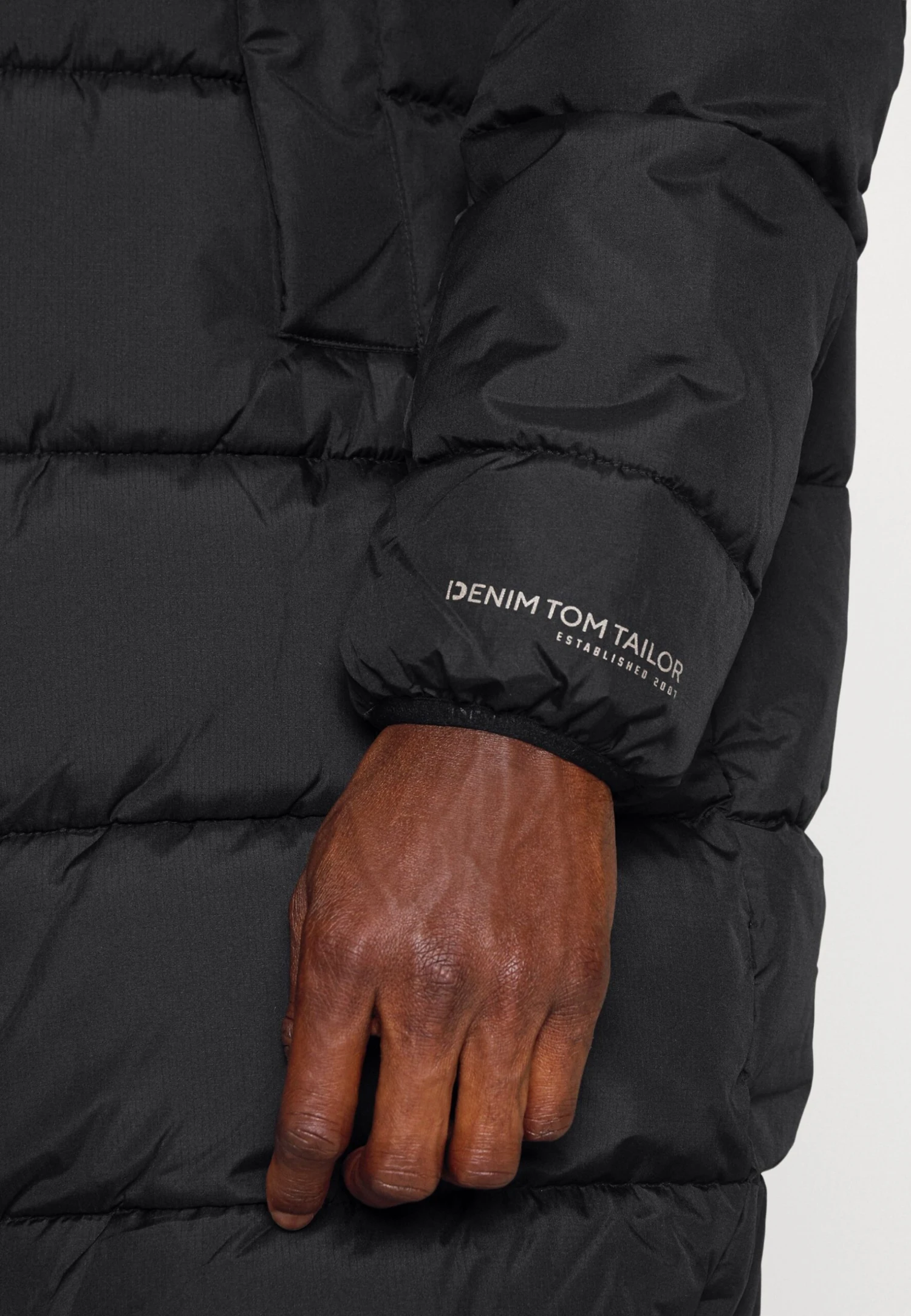 TOM TAILOR Denim Puffer - Winterjas - Black 5 TOM TAILOR Denim Puffer - Winterjas - Black - Afbeelding 5