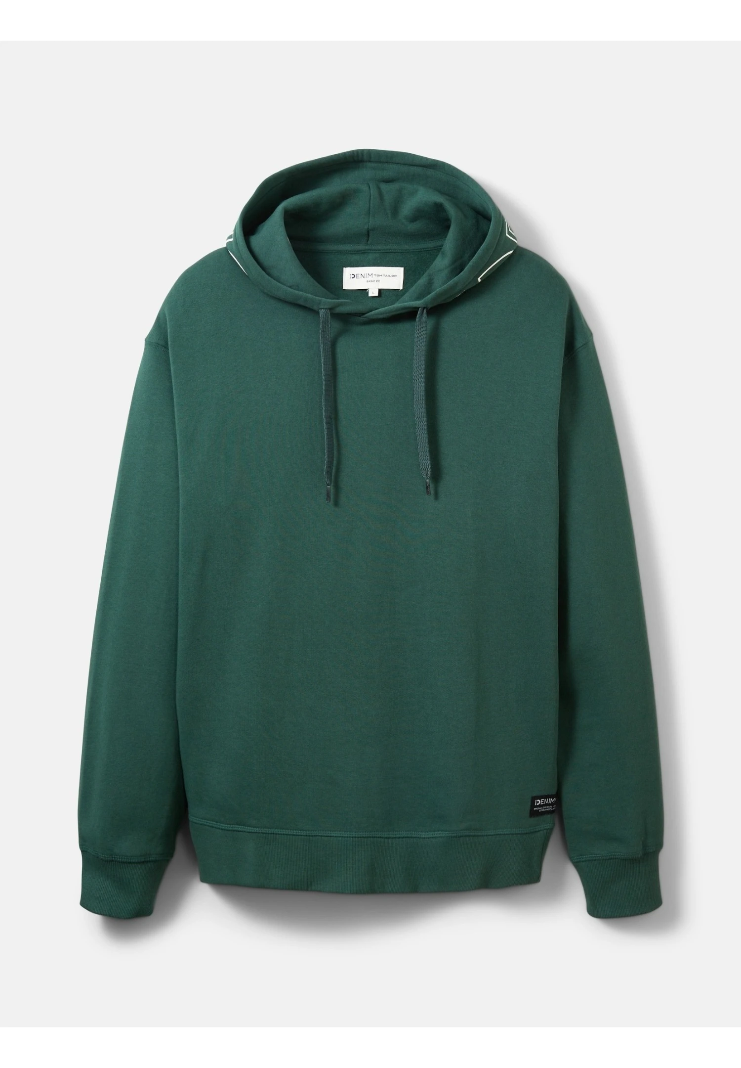 TOM TAILOR Denim Printed - Hoodie - Explorer Green 7 TOM TAILOR Denim Printed - Hoodie - Explorer Green - Afbeelding 7