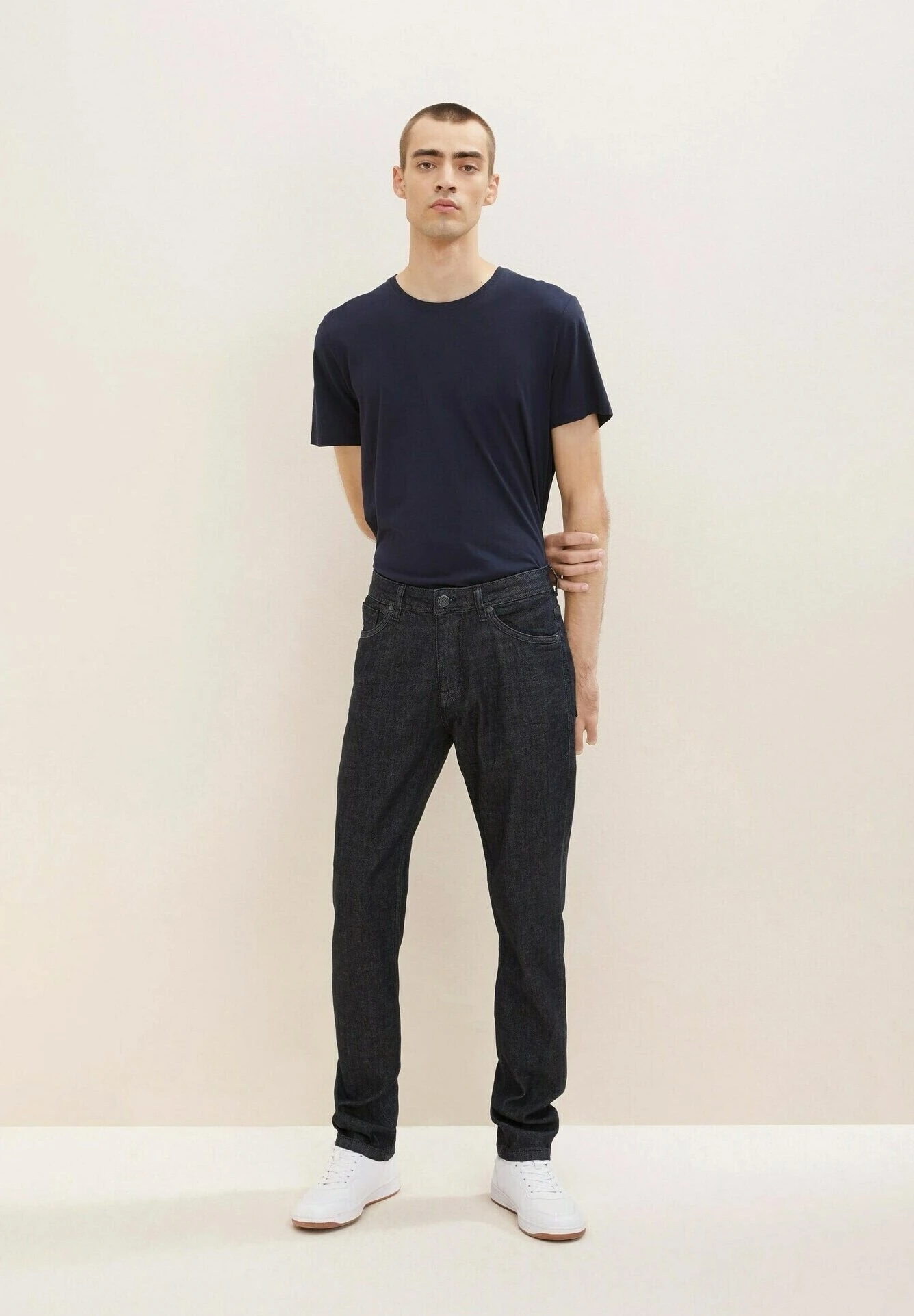 Tom Tailor Slim Fit Jeans - Clean RinsedBlack Denim 1 Tom Tailor Slim Fit Jeans - Clean RinsedBlack Denim