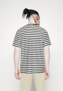 Tom Tailor Structured Stripe - T-Shirt Print - Navy -Tom Tailor 69610d5d138a45abb979b9f0429b5d5d