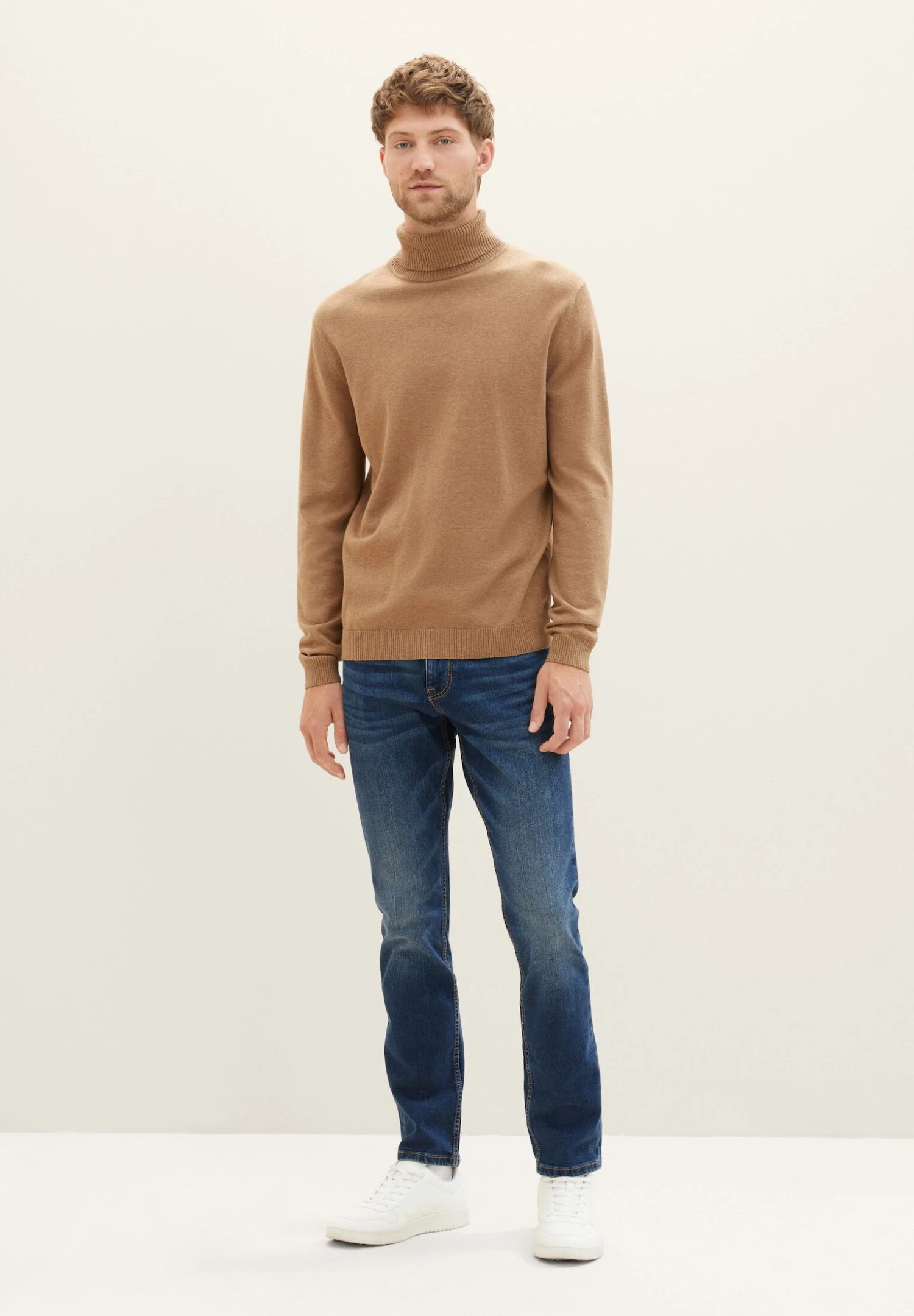 Tom Tailor Josh - Straight Leg Jeans - Mid Stone Wash Denim 2 Tom Tailor Josh - Straight Leg Jeans - Mid Stone Wash Denim - Afbeelding 2