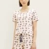 Tom Tailor Bodywear Blätter- Pyjamabroek - Blue Light Allover
