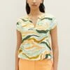 Tom Tailor Blouse - Colorful Wavy Design