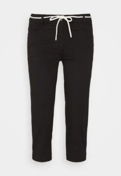 Tom Tailor Alexa Capri - Shorts - Deep Black -Tom Tailor 6a6c067b78234cad85881b65d2c4223d