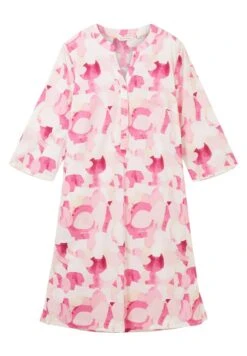 Tom Tailor Gemustertes- Jurk - Pink Shapes Design