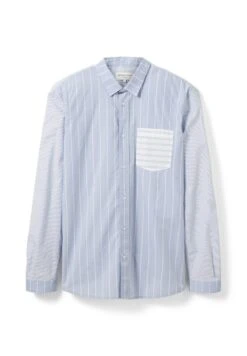 TOM TAILOR Denim Relaxed Patchwork - Overhemd - Blue Stripe Mix Design 13 TOM TAILOR Denim Relaxed Patchwork - Overhemd - Blue Stripe Mix Design -Tom Tailor 6b291d5e67494657ba9f8e1de82aa19c