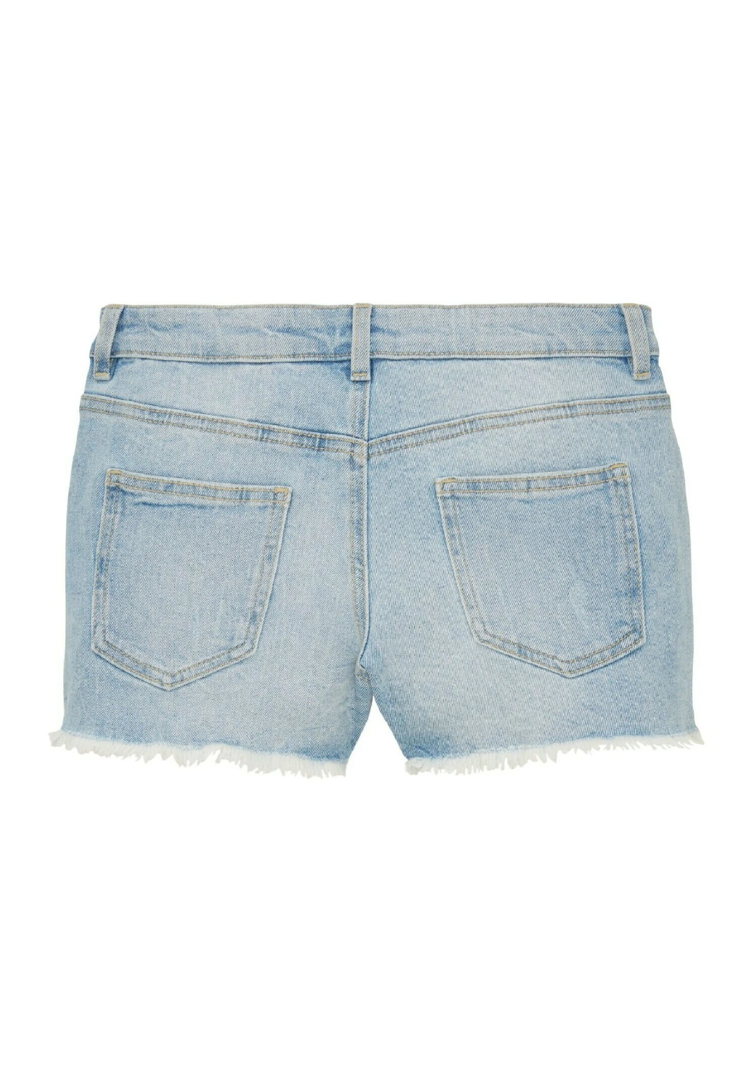 Tom Tailor Im Used-Look - Jeansshort - Used Light Stone Blue Denim 2 Tom Tailor Im Used-Look - Jeansshort - Used Light Stone Blue Denim - Afbeelding 2