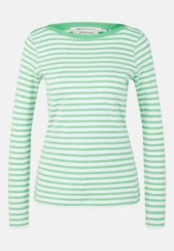 TOM TAILOR Denim Contrast Neck - Longsleeve - White Green Stripe 36 TOM TAILOR Denim Contrast Neck - Longsleeve - White Green Stripe -Tom Tailor 6d5e57a4d8ef44aa89d606ba72ad93e3