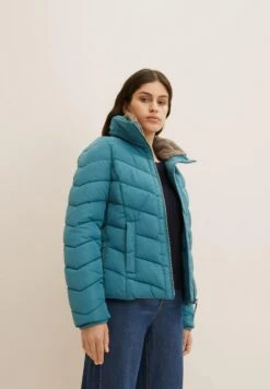 Tom Tailor Winterjas - Pastel Teal 11 Tom Tailor Winterjas - Pastel Teal -Tom Tailor 6deaa530f7704a379dfdbf2709b4e6e4