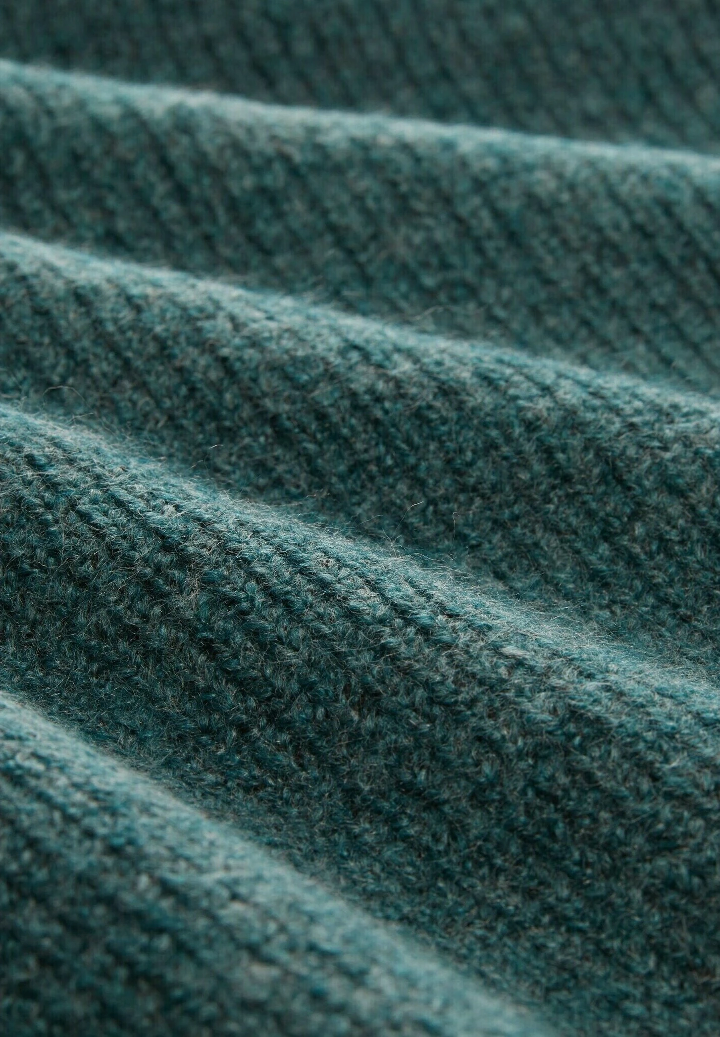 TOM TAILOR Denim Cosy Mock Neck - Trui - Green Dust Melange 16 TOM TAILOR Denim Cosy Mock Neck - Trui - Green Dust Melange - Afbeelding 16