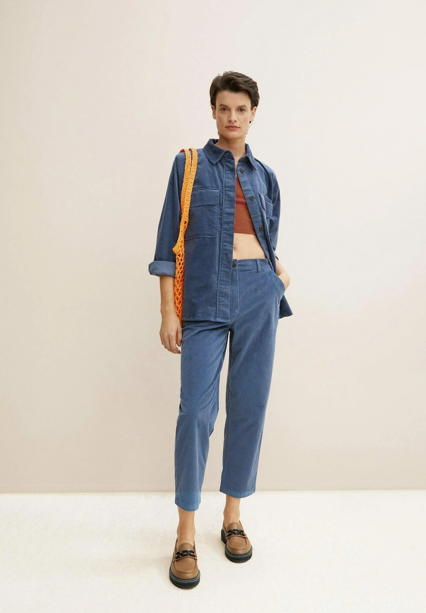 Tom Tailor Lichte Jas - Stormy Sea Blue 2 Tom Tailor Lichte Jas - Stormy Sea Blue - Afbeelding 2