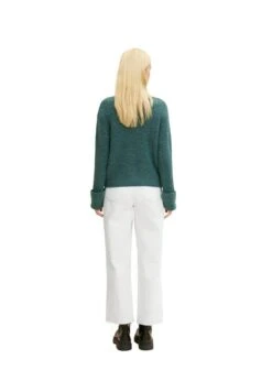 TOM TAILOR Denim Cosy Mock Neck - Trui - Green Dust Melange 29 TOM TAILOR Denim Cosy Mock Neck - Trui - Green Dust Melange -Tom Tailor 6e3be92d6a9043d68b67a93f4bc4df4c