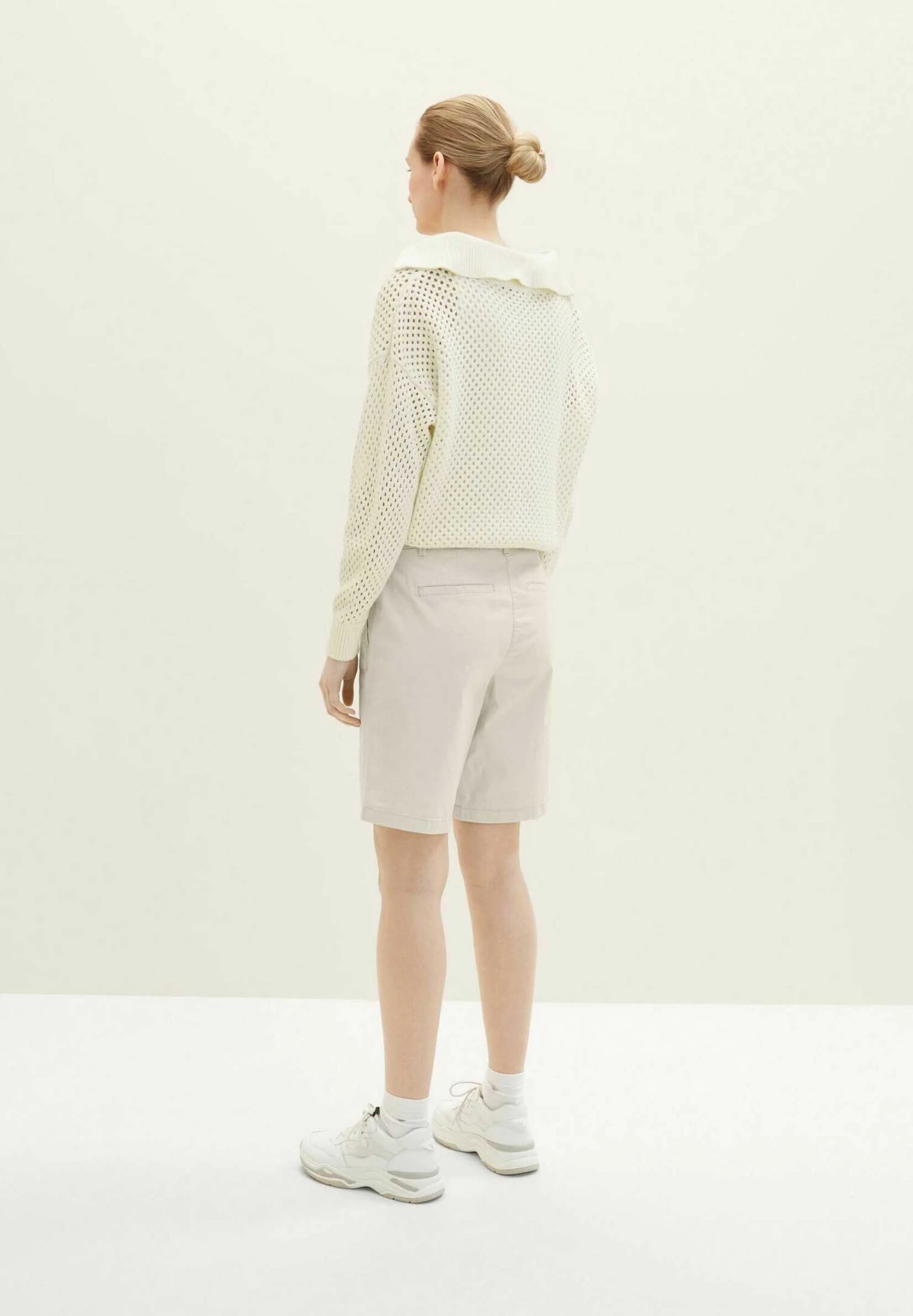 Tom Tailor Shorts - Dusty Beige 3 Tom Tailor Shorts - Dusty Beige - Afbeelding 3