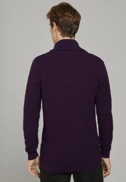 Tom Tailor Trui - Navy Bordeux Knitted Structure 8 Tom Tailor Trui - Navy Bordeux Knitted Structure -Tom Tailor 6f097db229ee4f7f89dc4da72e11cdfb