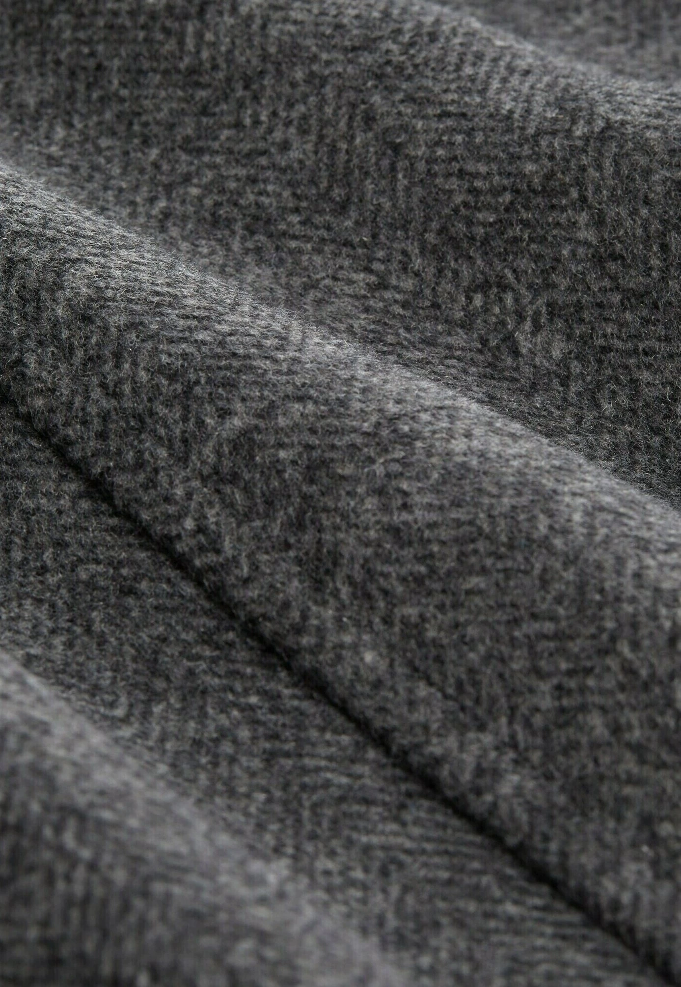 Tom Tailor 2 In 1 - Mantel - Dark Grey Black Herringbone 6 Tom Tailor 2 In 1 - Mantel - Dark Grey Black Herringbone - Afbeelding 6