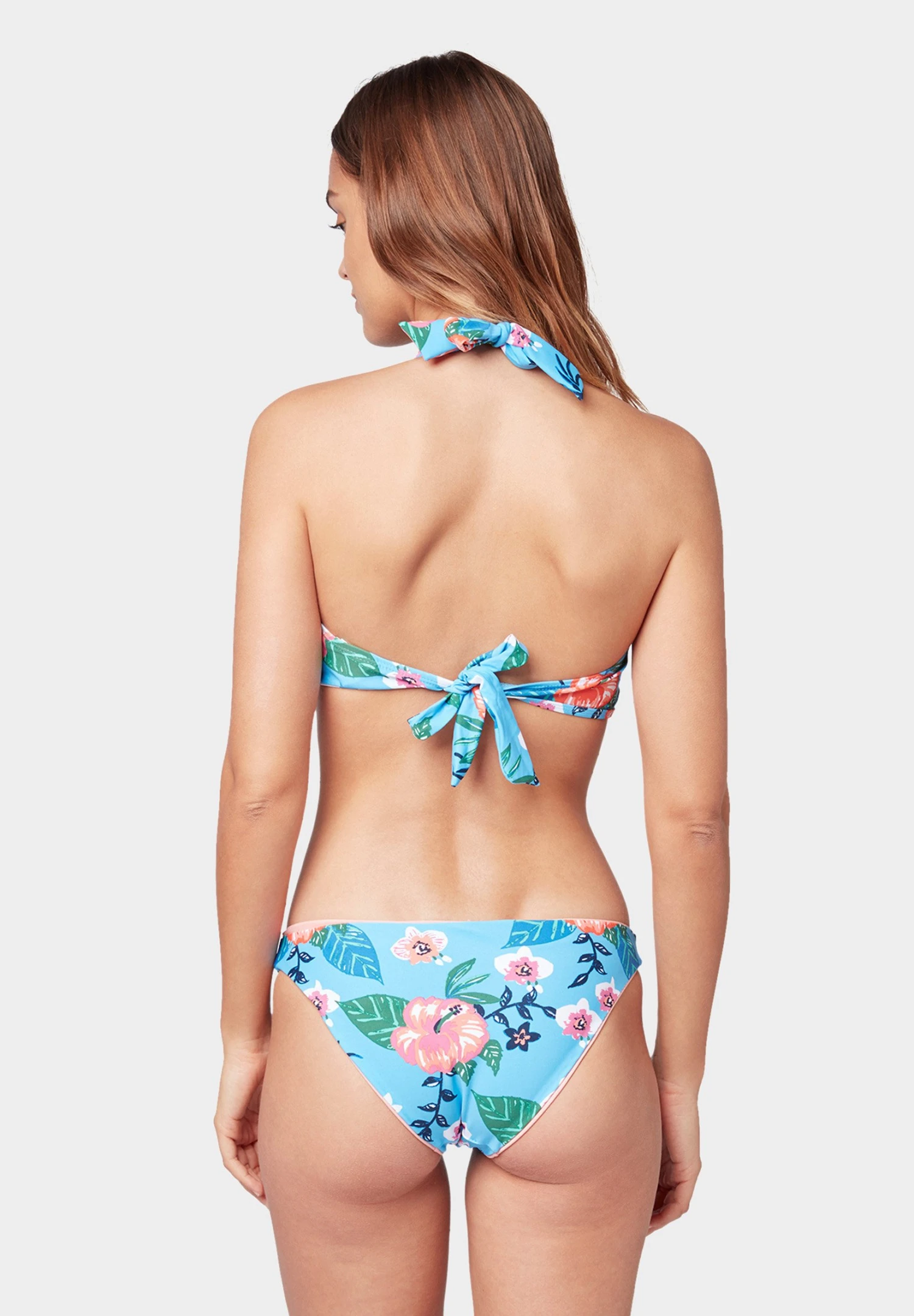 Tom Tailor Mit Blumenmuster - Bikinitop - TurquoiseMulticolor 1 Tom Tailor Mit Blumenmuster - Bikinitop - TurquoiseMulticolor