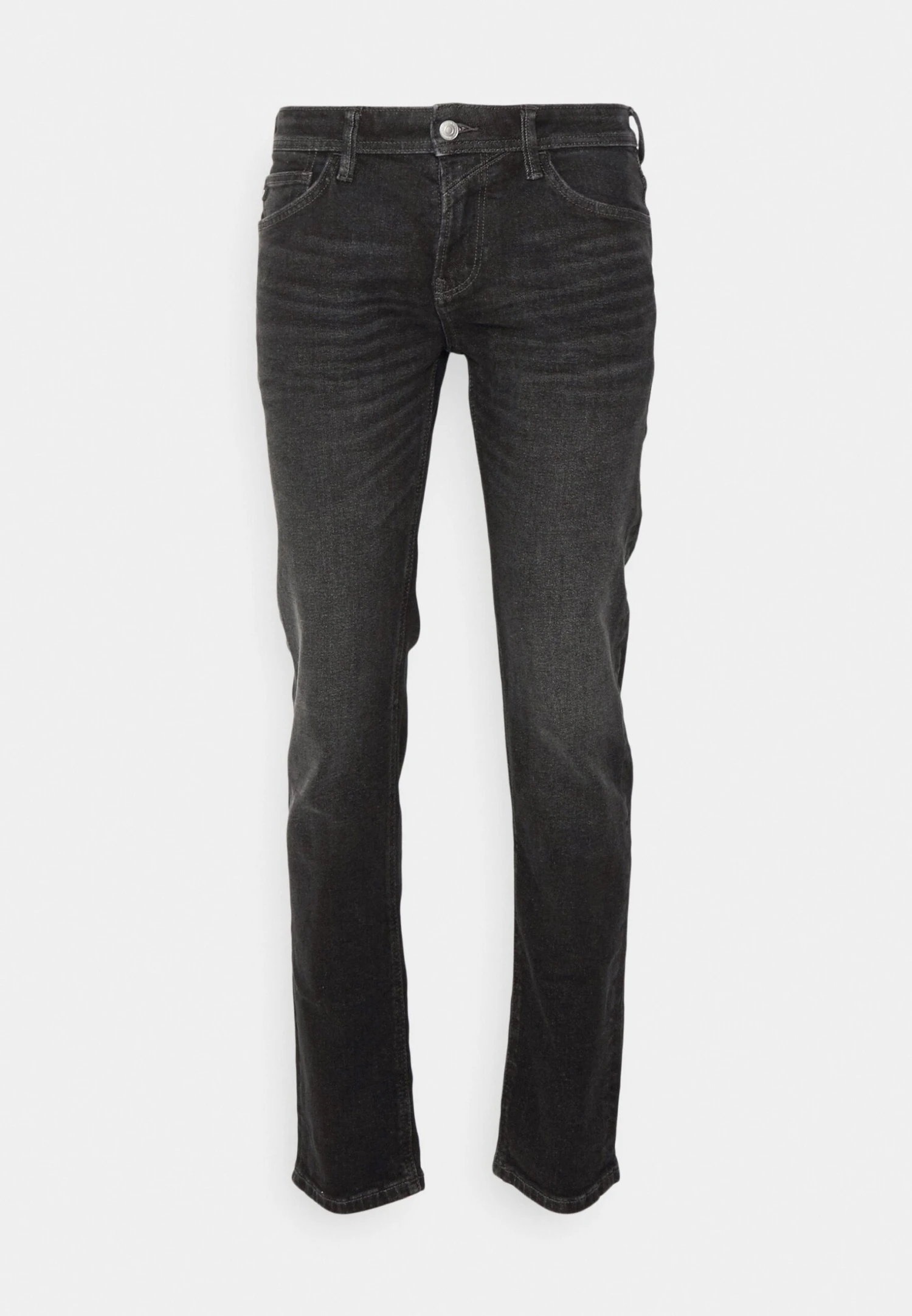 TOM TAILOR Denim Long - Slim Fit Jeans - Used Dark Stone Black Denim 4 TOM TAILOR Denim Long - Slim Fit Jeans - Used Dark Stone Black Denim - Afbeelding 4