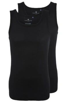 Tom Tailor Garron 2Pack Tank - Hemd - Black 10 Tom Tailor Garron 2Pack Tank - Hemd - Black -Tom Tailor 70319a22b21d4962943094179820660e