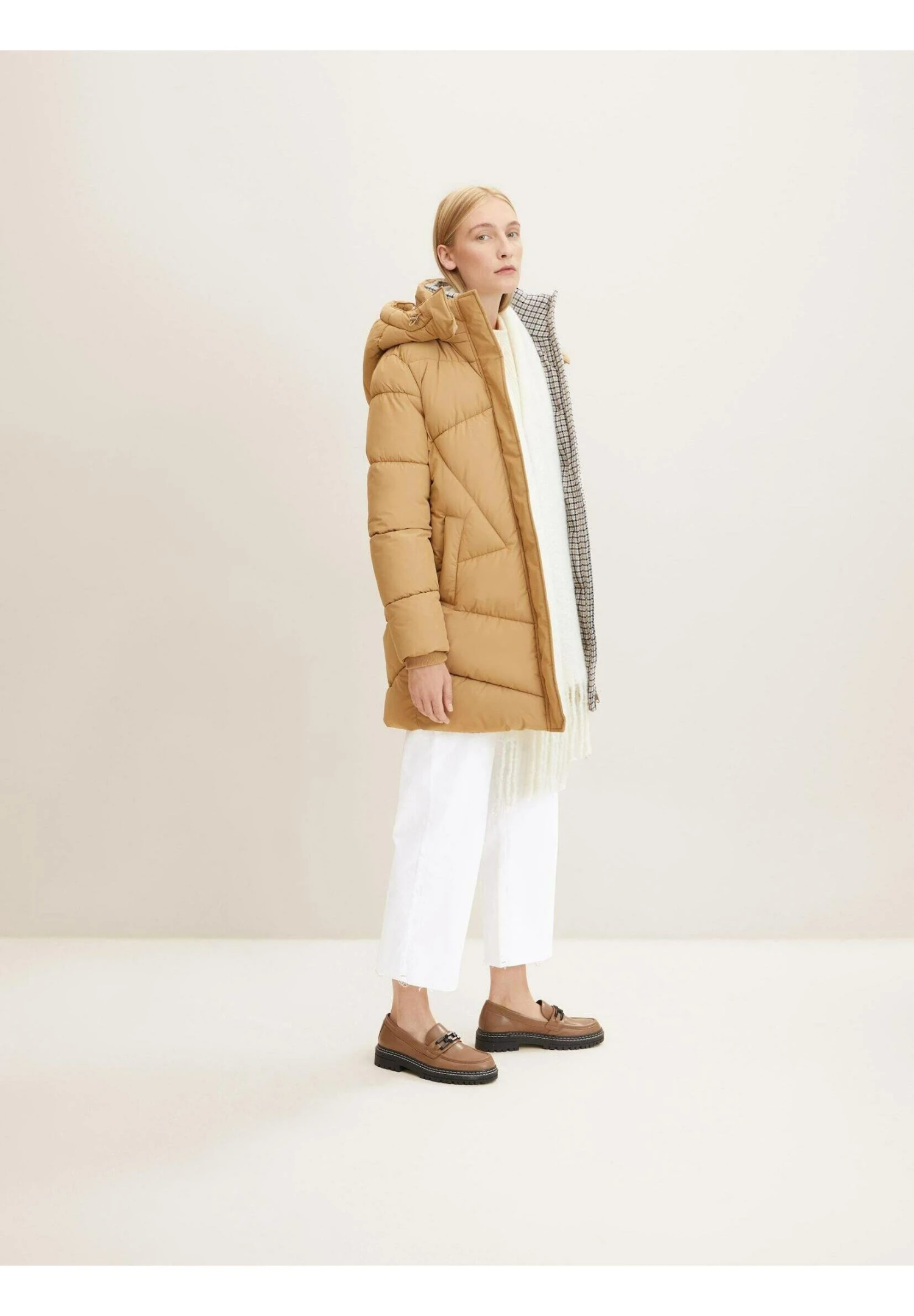 Tom Tailor Winterjas - Soft Light Camel 3 Tom Tailor Winterjas - Soft Light Camel - Afbeelding 3