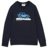 Tom Tailor Mit Motivprint  - Sweater - Sky Captain Blue