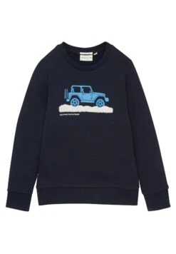 Tom Tailor Mit Motivprint  - Sweater - Sky Captain Blue